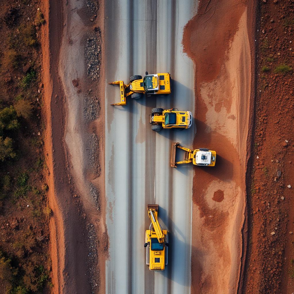 Aerial civil construction